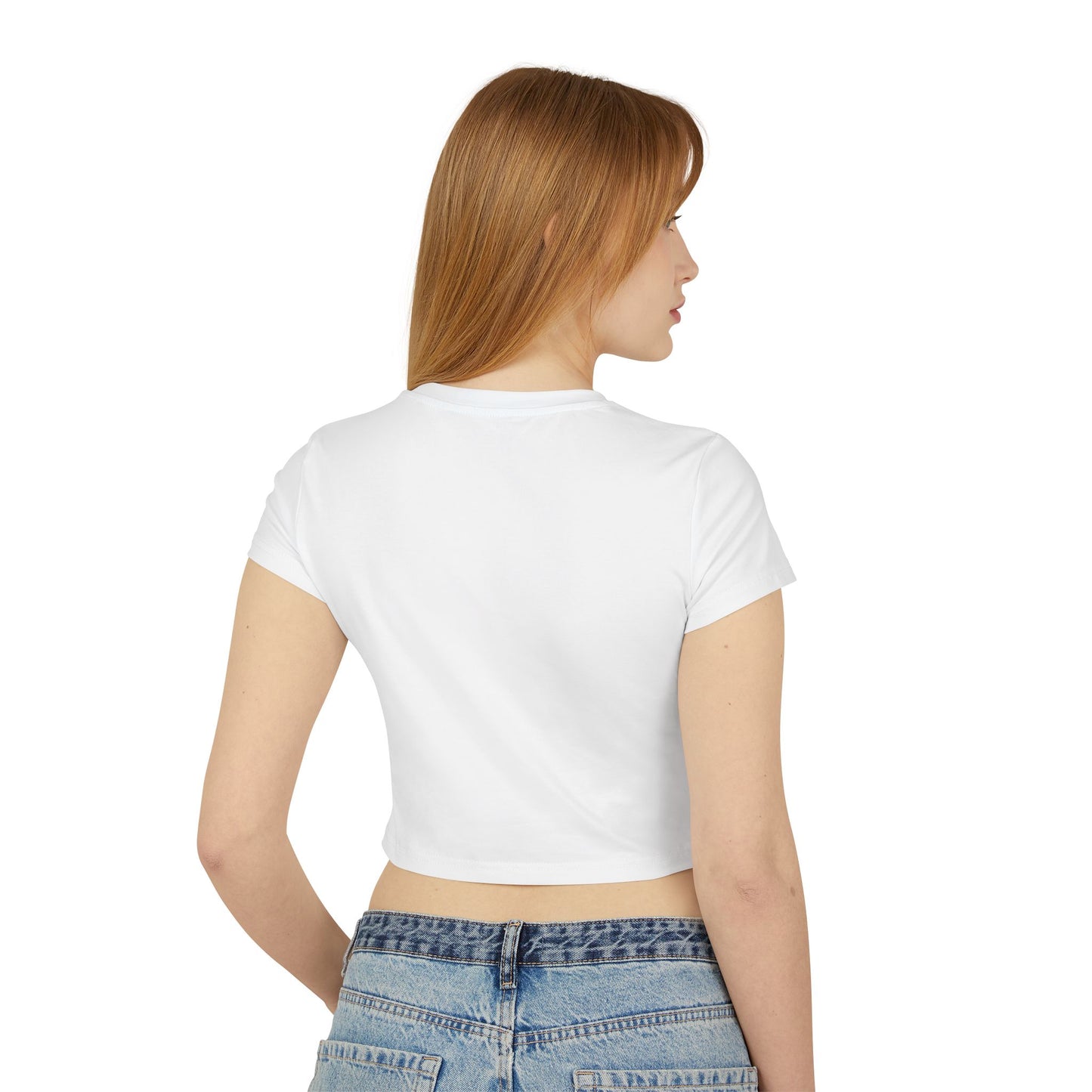 Womens Fish Eye Crop Top