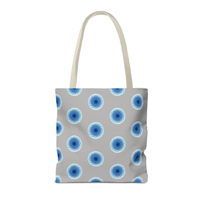 Fish Whirlpool Polka Dot Tote Bag