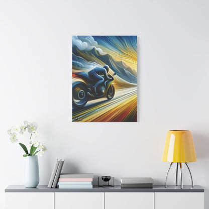 Rider & Van Gogh Inspired Digital Art