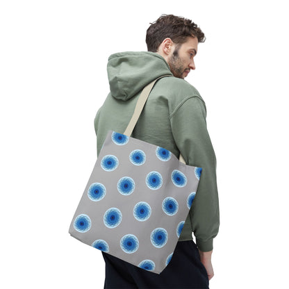 Fish Whirlpool Polka Dot Tote Bag