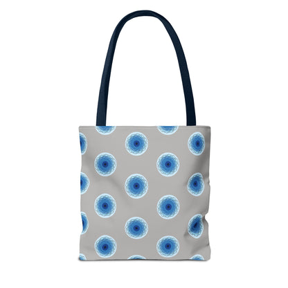 Fish Whirlpool Polka Dot Tote Bag
