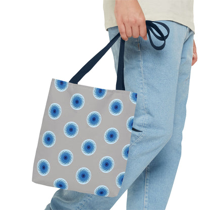 Fish Whirlpool Polka Dot Tote Bag