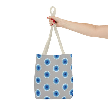 Fish Whirlpool Polka Dot Tote Bag