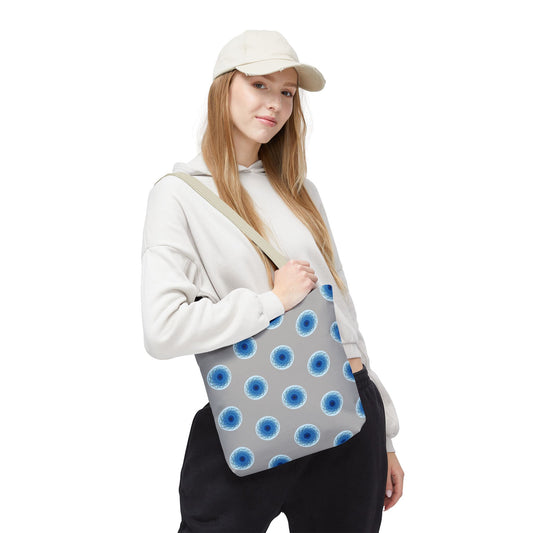 Fish Whirlpool Polka Dot Tote Bag