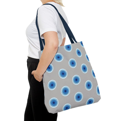 Fish Whirlpool Polka Dot Tote Bag