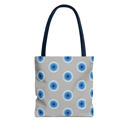 Fish Whirlpool Polka Dot Tote Bag