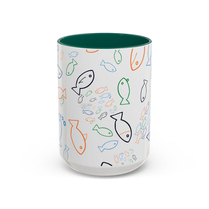 The Fish Pond Mugs (11oz, 15oz)