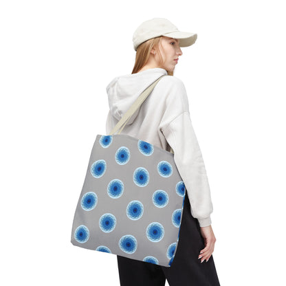 Fish Whirlpool Polka Dot Tote Bag